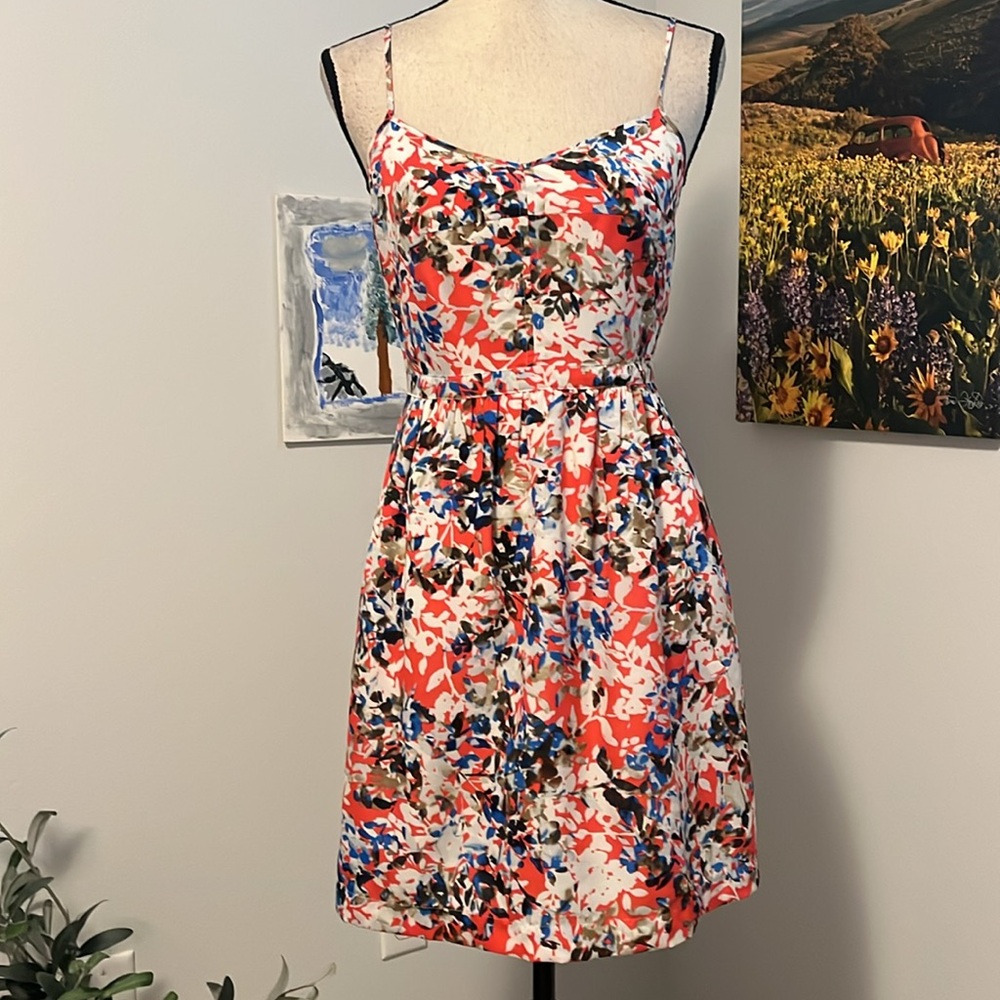 J. Crew Colorful Sundress